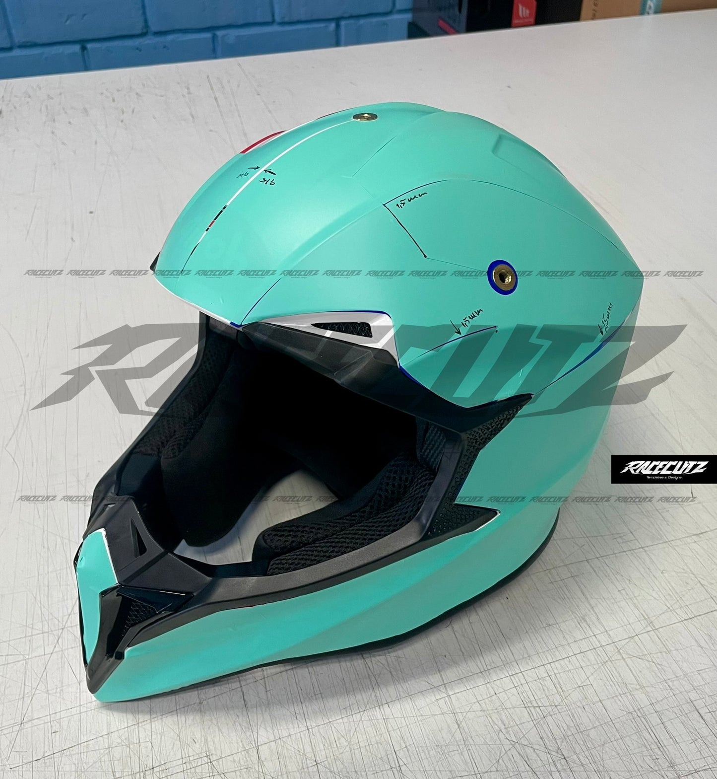 AIROH WRAAP - SIZE XSMALL & SMALL & MEDIUM TEMPLATE