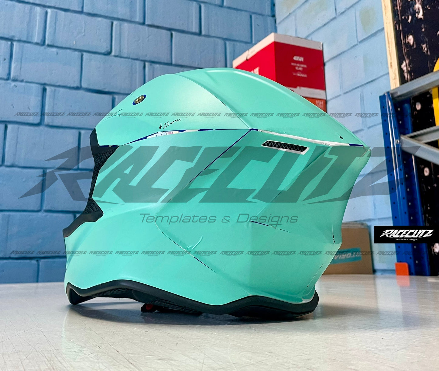 AIROH WRAAP - SIZE XSMALL & SMALL & MEDIUM TEMPLATE