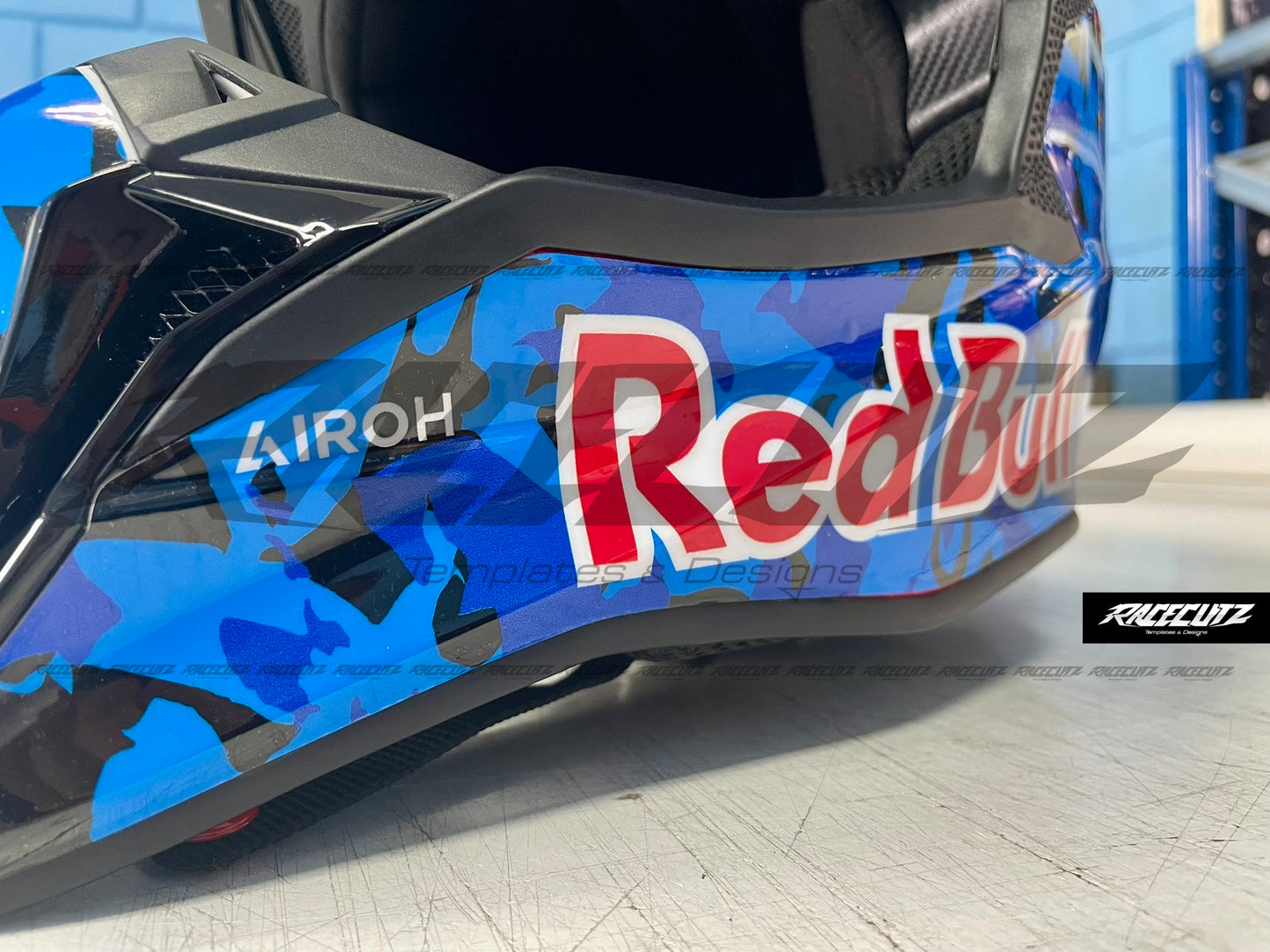 AIROH WRAAP - SIZE XSMALL & SMALL & MEDIUM TEMPLATE