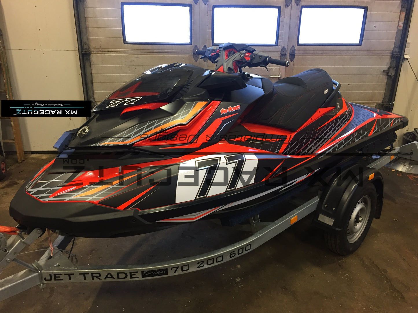 SEADOO RXP-X 2014-2020 TEMPLATE