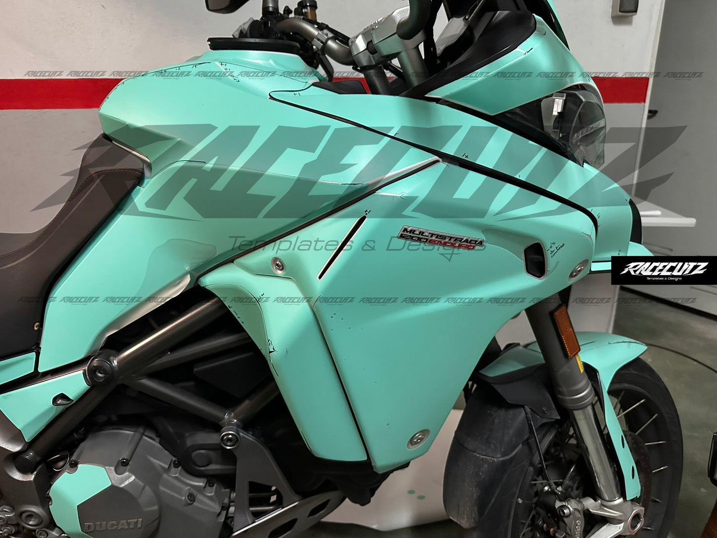 DUCATI MULTISTRADA 1200 & 1260 2016-2022 ENDURO TEMPLATE