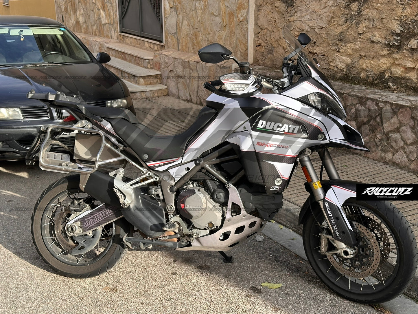 DUCATI MULTISTRADA 1200 & 1260 2016-2022 ENDURO TEMPLATE