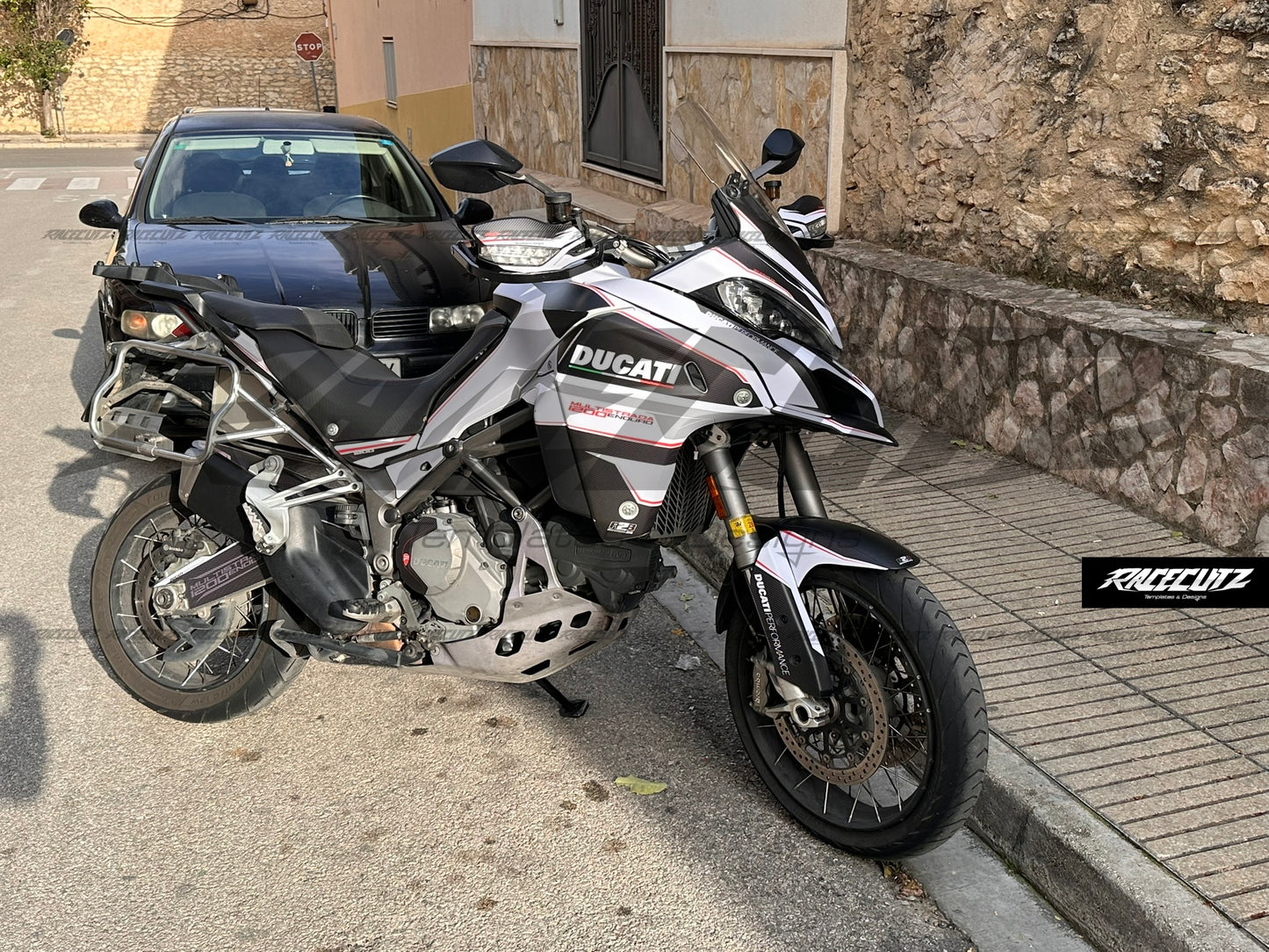 DUCATI MULTISTRADA 1200 & 1260 2016-2022 ENDURO TEMPLATE