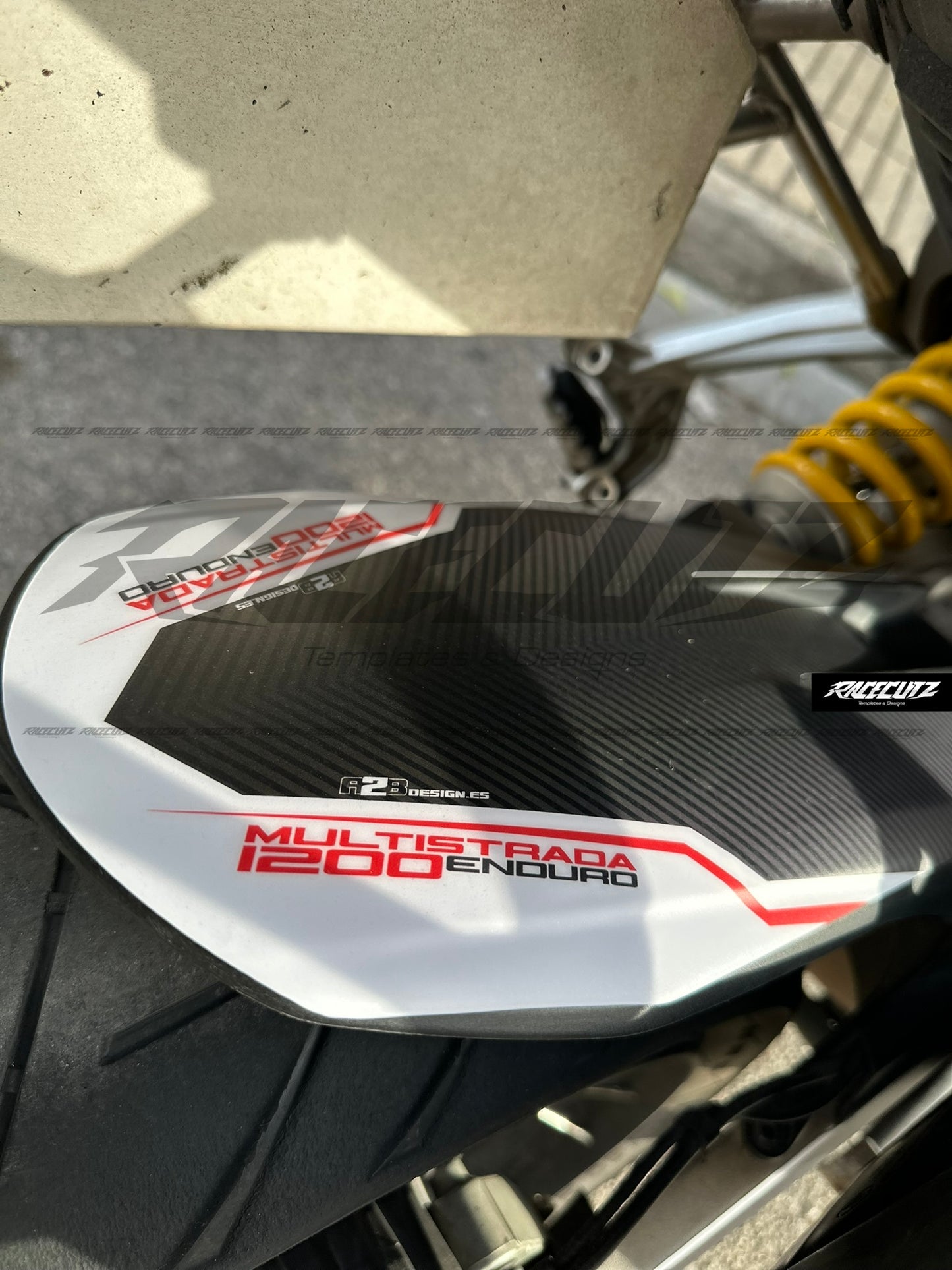 DUCATI MULTISTRADA 1200 & 1260 2016-2022 ENDURO TEMPLATE