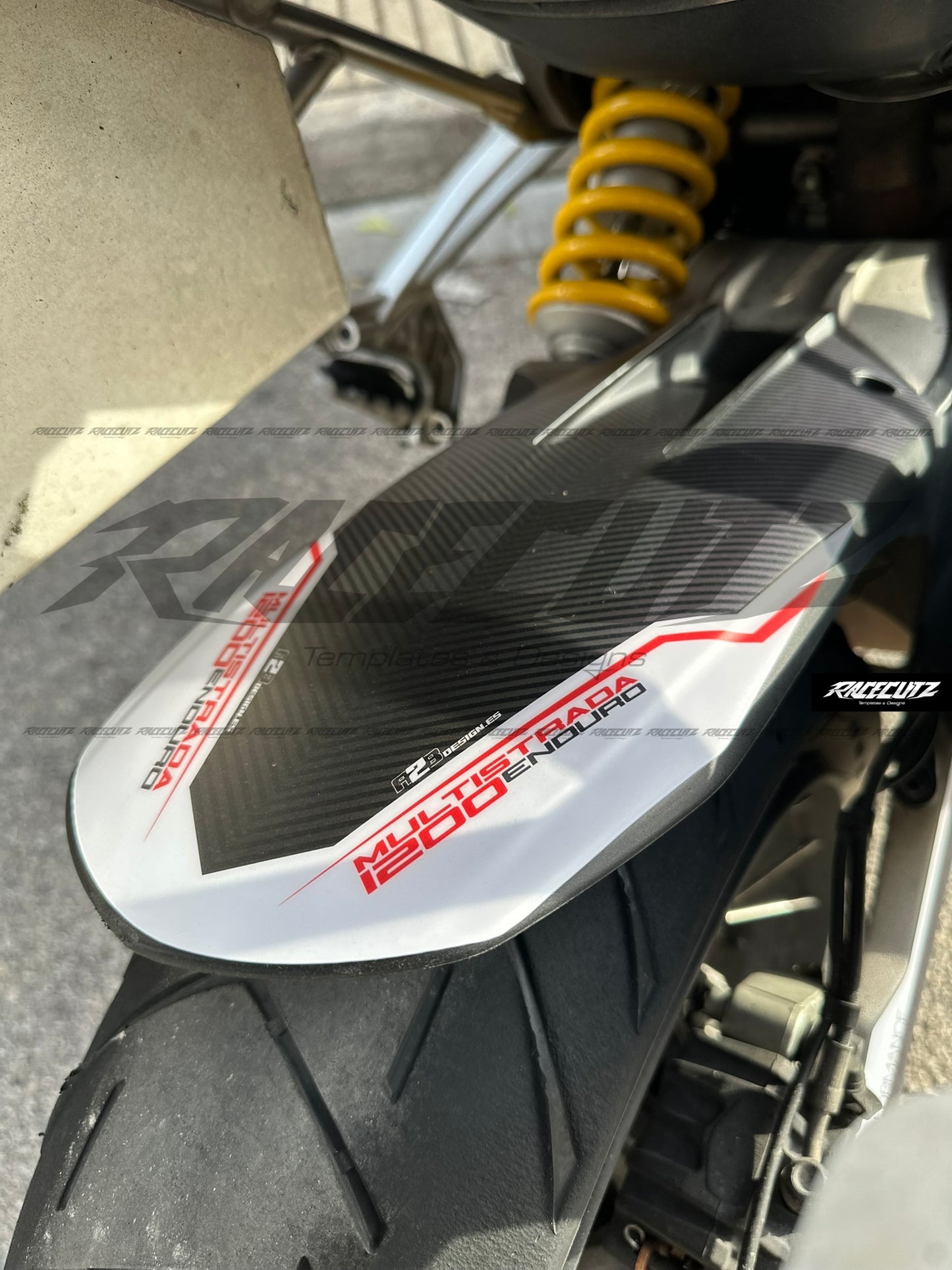 DUCATI MULTISTRADA 1200 & 1260 2016-2022 ENDURO TEMPLATE