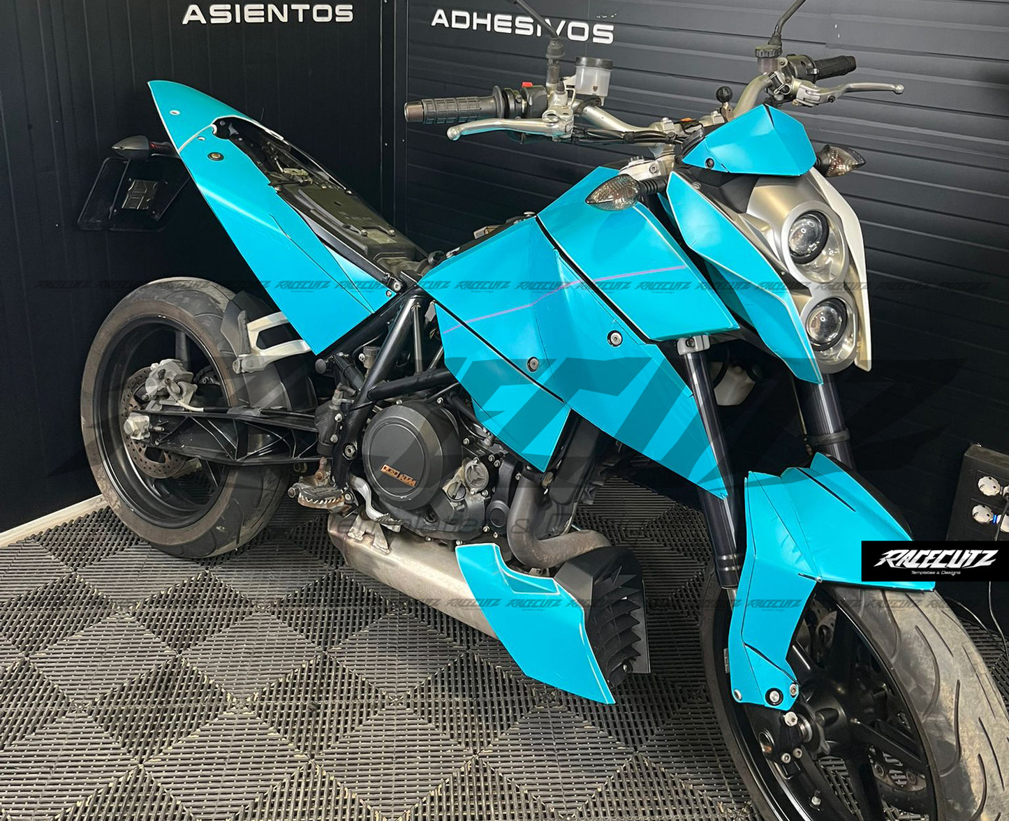 KTM DUKE 690 2008-2011 TEMPLATE