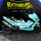 YAMAHA TMAX 500 2008-2011 TEMPLATE