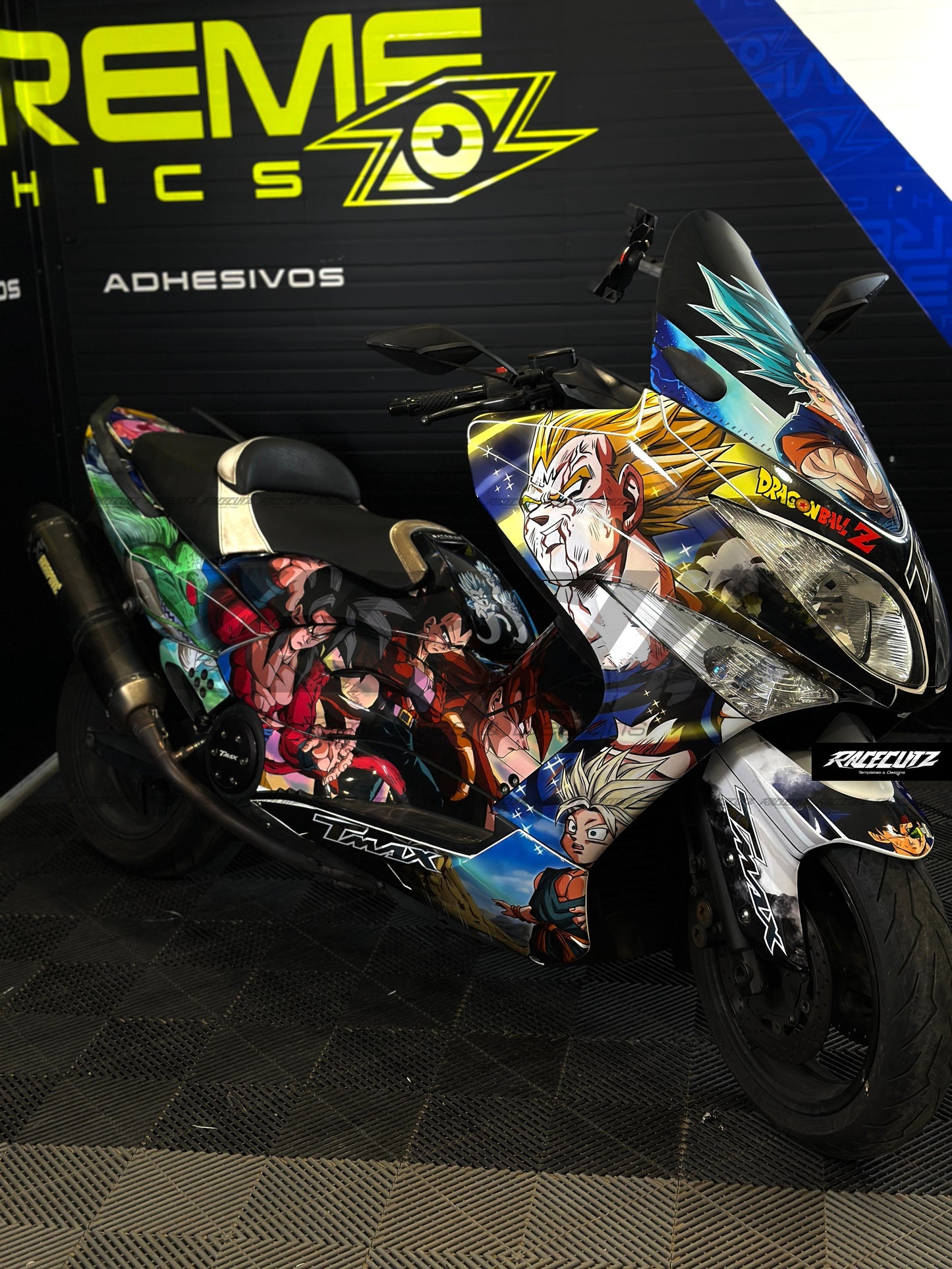 YAMAHA TMAX 500 2008-2011 TEMPLATE