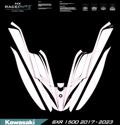 KAWASAKI SXR 1500 2017-2023 TEMPLATE