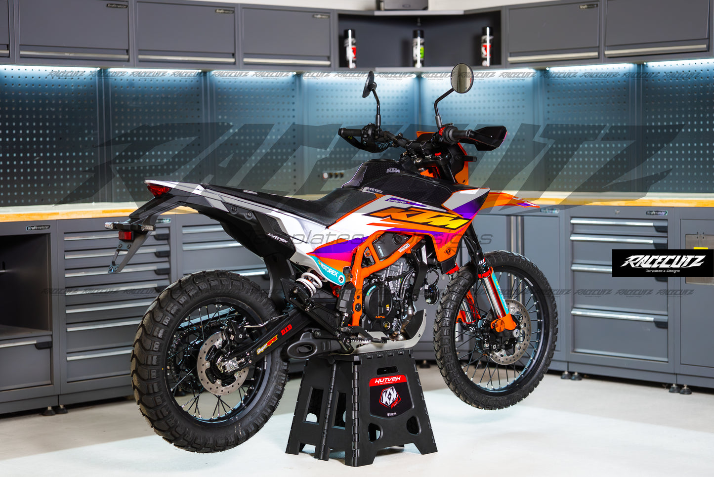KTM 125 & 390 ENDURO R 2025 TEMPLATE