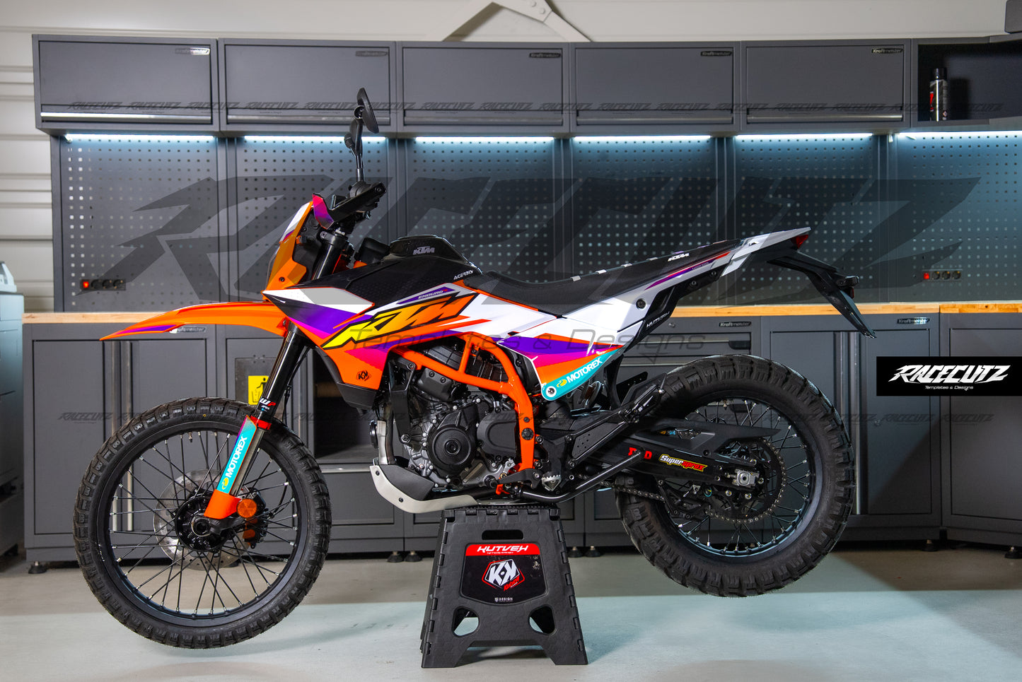 KTM 125 & 390 ENDURO R 2025 TEMPLATE