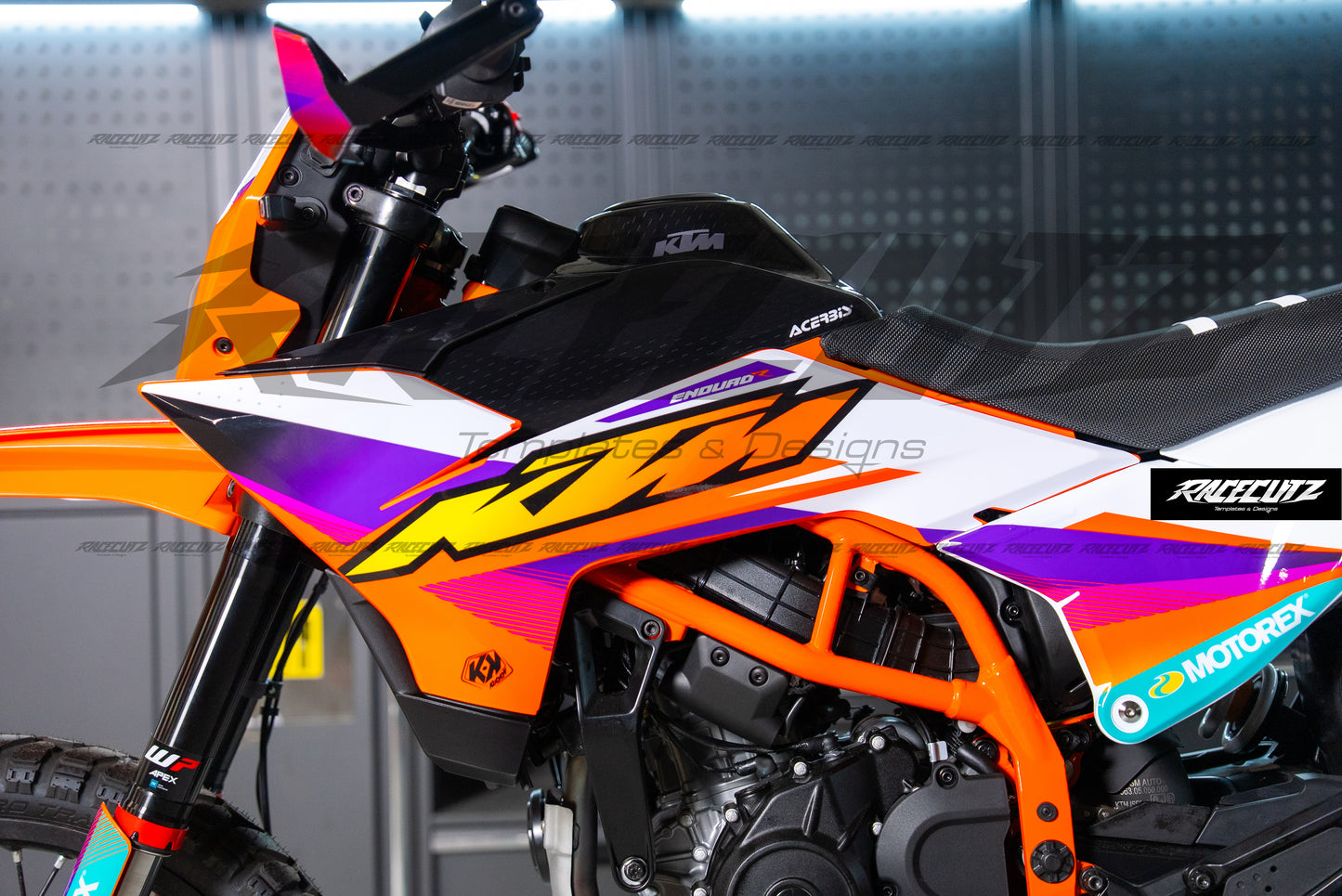 KTM 125 & 390 ENDURO R 2025 TEMPLATE