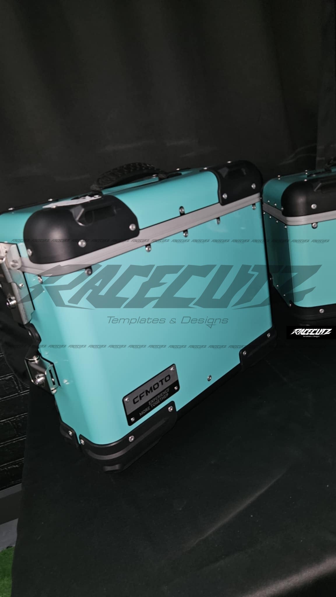 CFMOTO 450 MT + 700 MT + 800 MT + 800 MT-X PANNIERS TEMPLATE