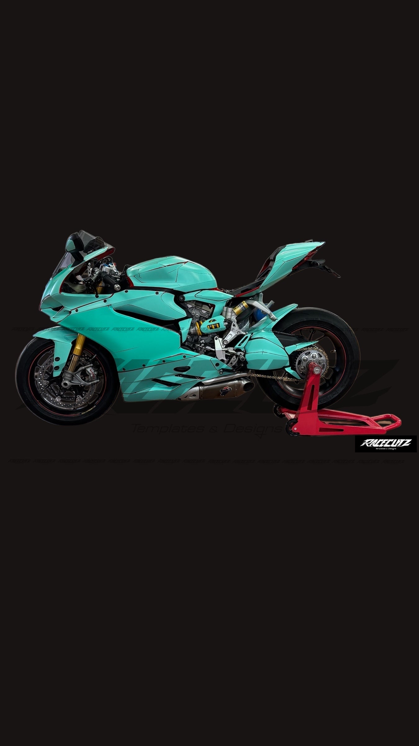 DUCATI 1299 PANIGALE 2015-2017 TEMPLATE