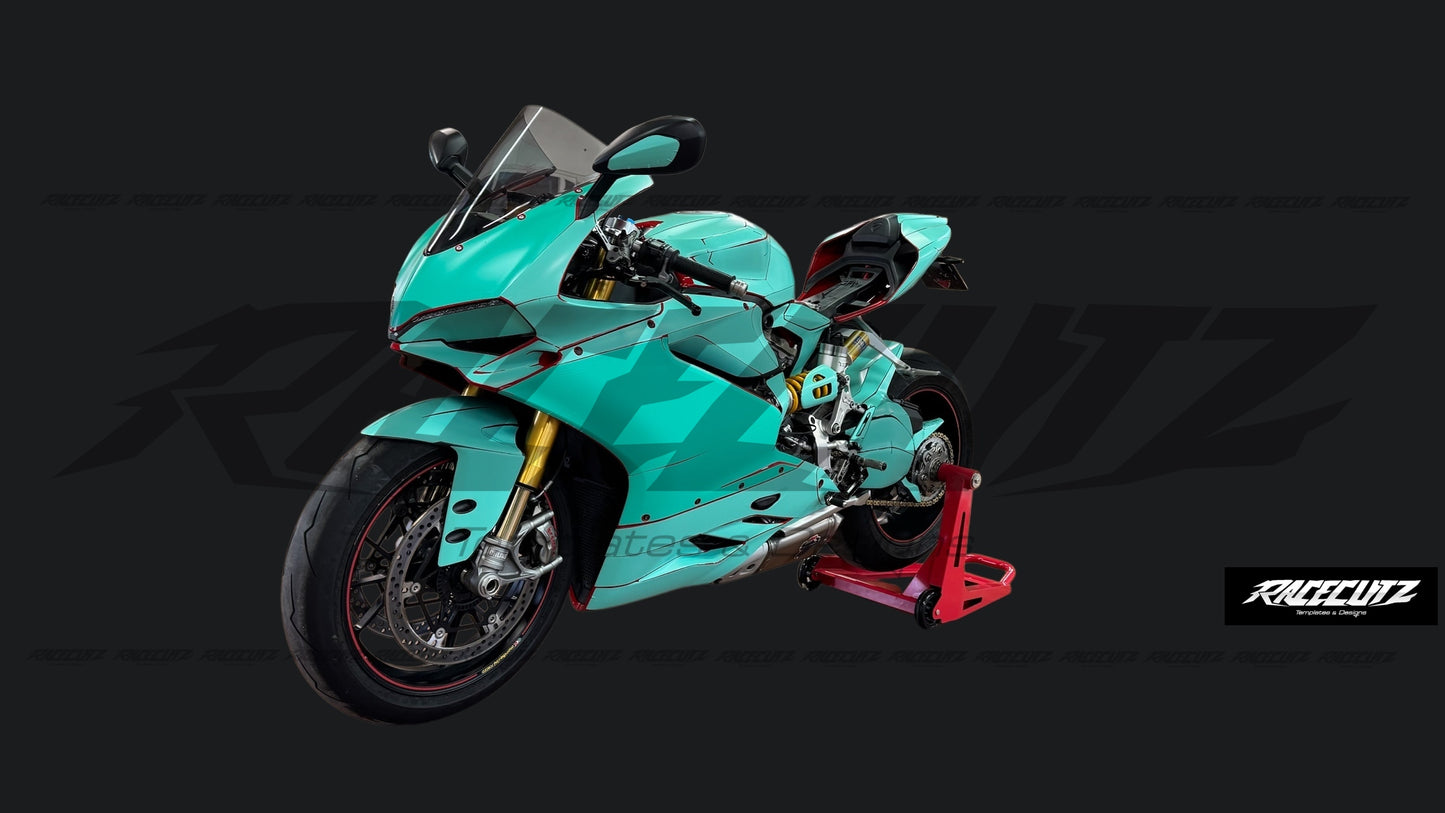 DUCATI 1299 PANIGALE 2015-2017 TEMPLATE