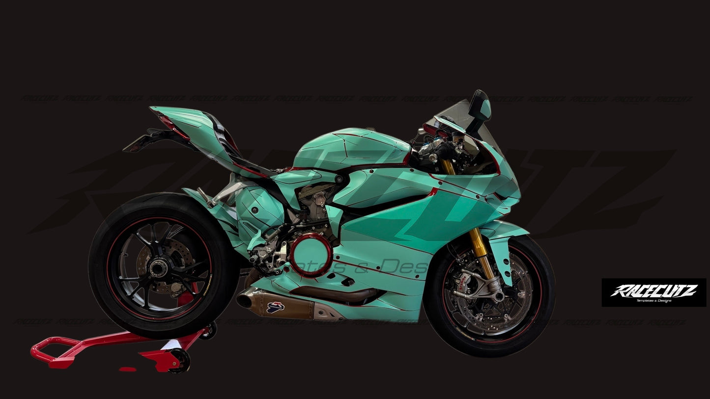 DUCATI 1299 PANIGALE 2015-2017 TEMPLATE