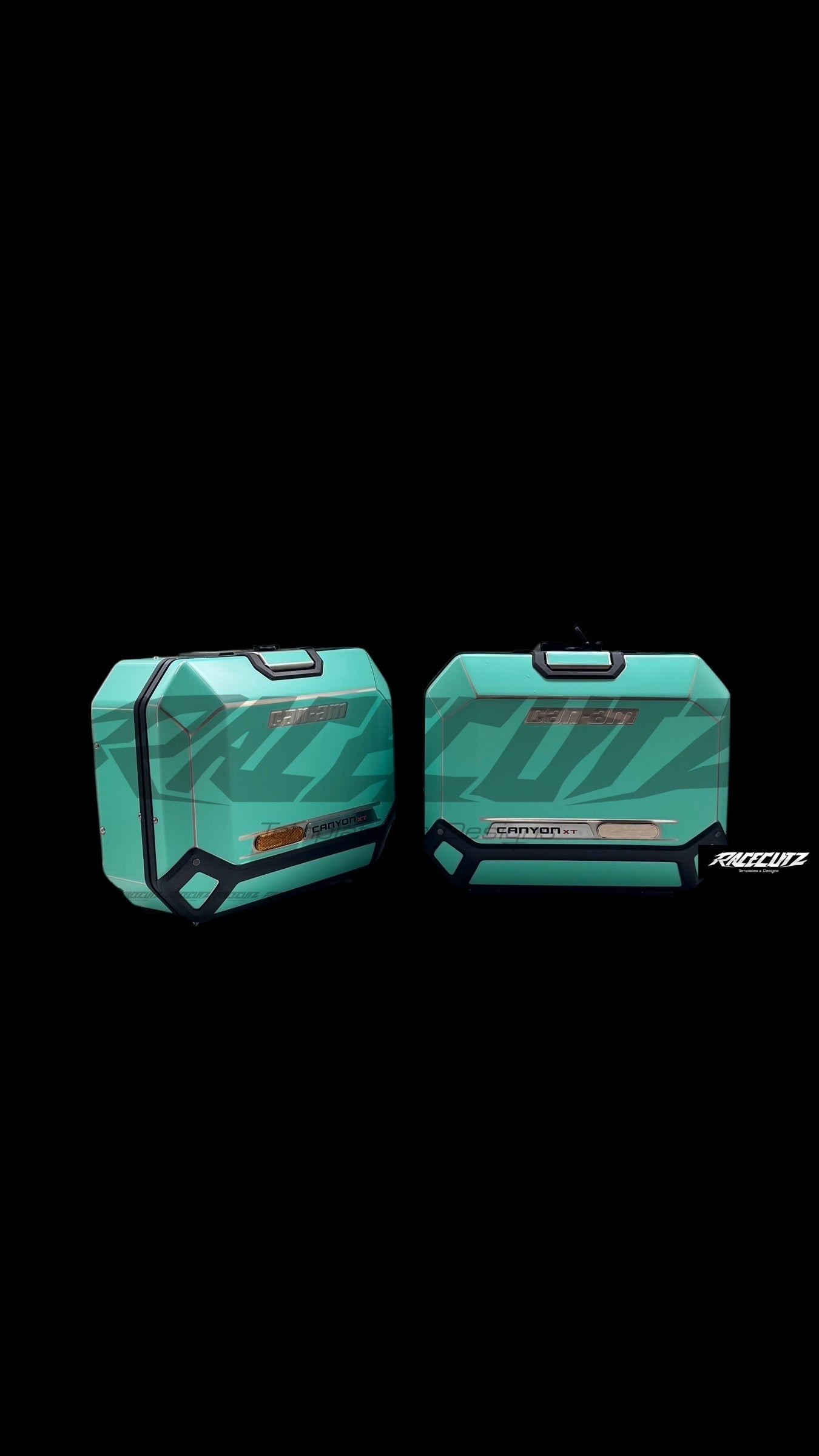 CAN-AM SPYDER CANYON 2025 PANNIERS TEMPLATE