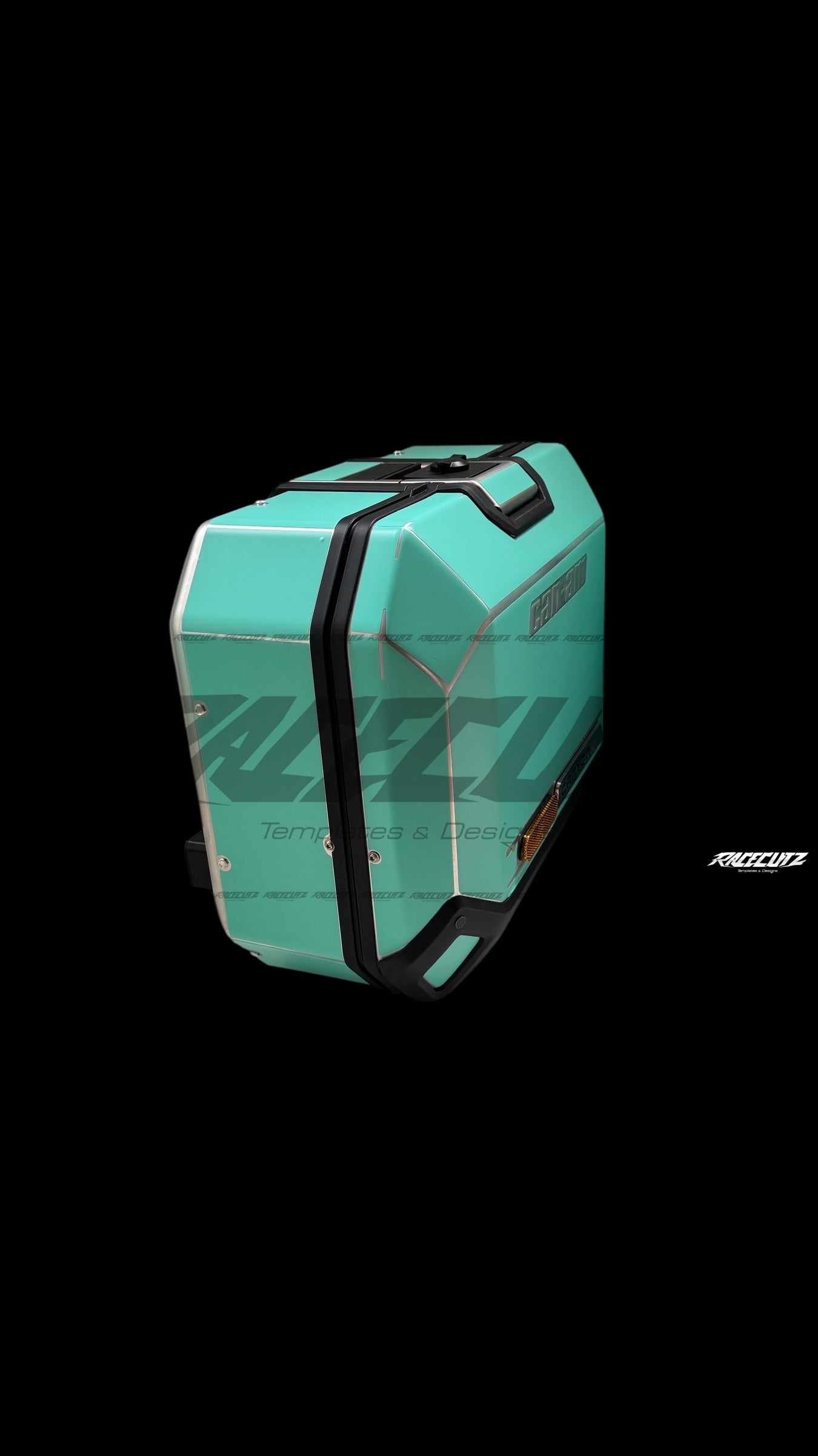 CAN-AM SPYDER CANYON 2025 PANNIERS TEMPLATE