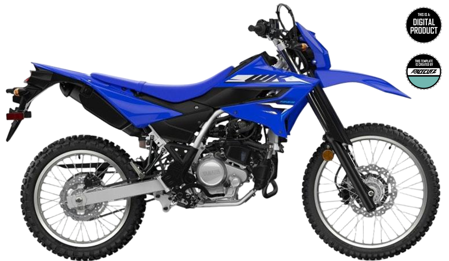 YAMAHA WR 125R 2026 TEMPLATE