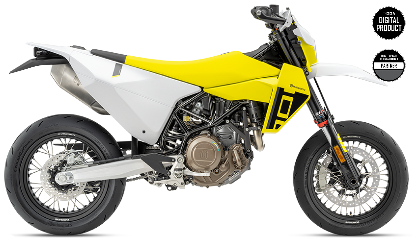 HUSQVARNA 701 SUPERMOTO & ENDURO 2025 TEMPLATE