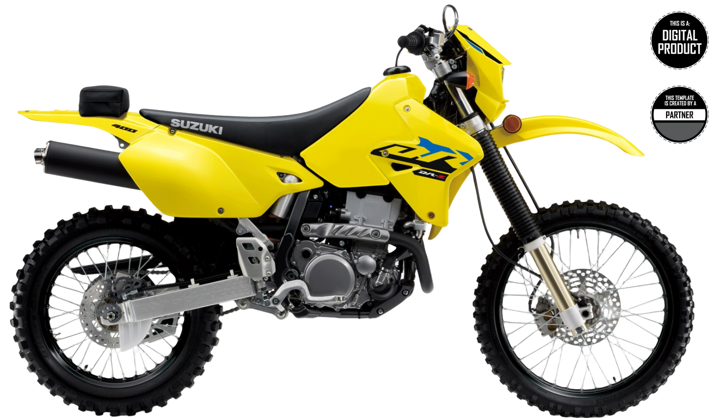 SUZUKI DRZ 400 2021-2024 TEMPLATE