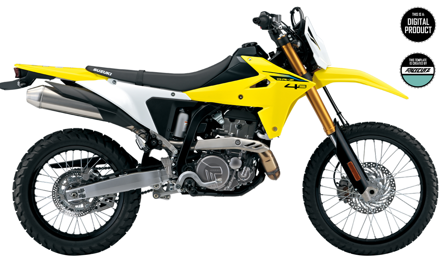 SUZUKI DR-Z4S & SM 2025 TEMPLATE