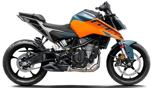 KTM DUKE 125 2024-2025 TEMPLATE