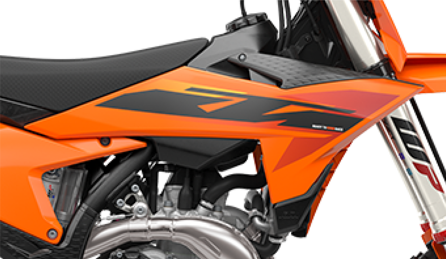 KTM SX-SXF 2025 (2024 FACTORY EDITION) - SHROUDS TEMPLATE