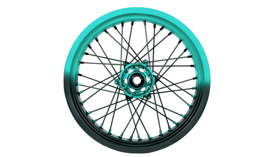 50/50 RIM WRAP - KTM 690 + HUSQVARNA 701 - 17" INCH FRONT + 17" INCH REAR TEMPLATE