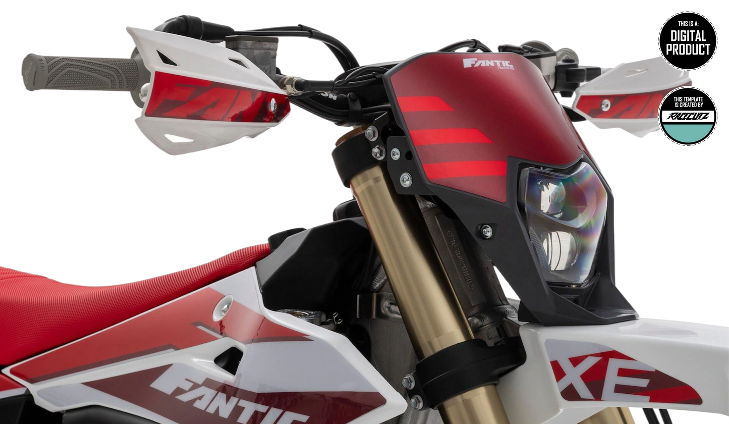 FANTIC OEM HANDGUARDS TEMPLATE