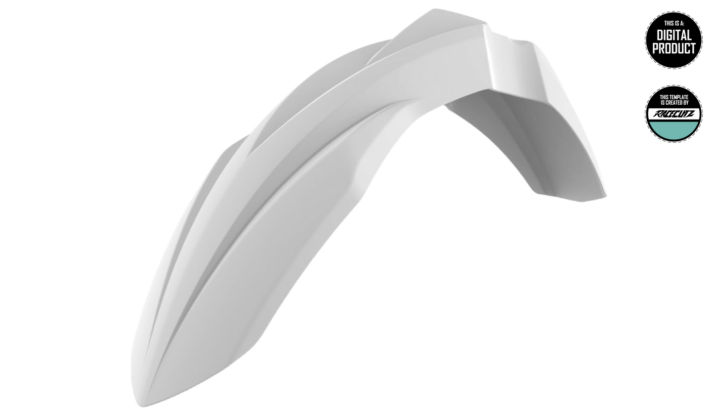 KAWASAKI KXF 250 2021-2024 & 450 2019-2024 FRONT FENDER
