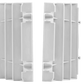 GASGAS MC+EC 2021-2023 & KTM SX-SXF 2019-2022 & EXC 2020-2024 & HUSQVARNA TC-FC 2019-2022 + TE-FE 2020-2024 - RADIATOR GUARDS TEMPLATE