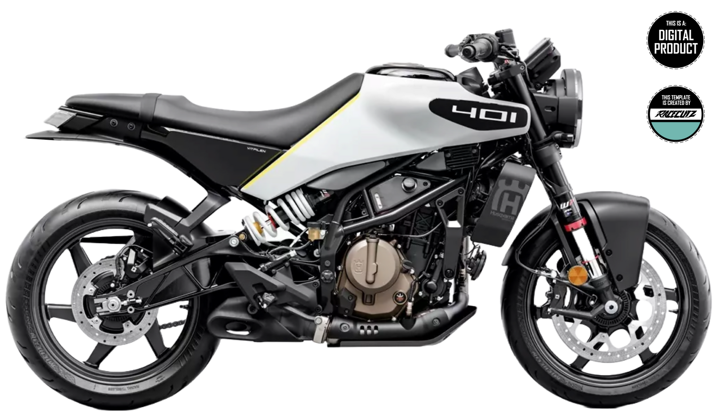 HUSQVARNA VITPILEN 125+401 2024-2025 TEMPLATE