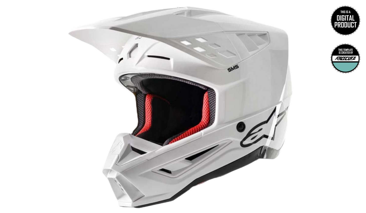 ALPINESTARS SM5 - SIZE LARGE & XLARGE & XXLARGE TEMPLATE