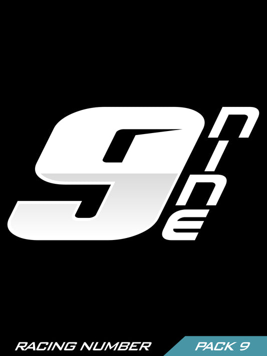 RACING NUMBER PACK 9