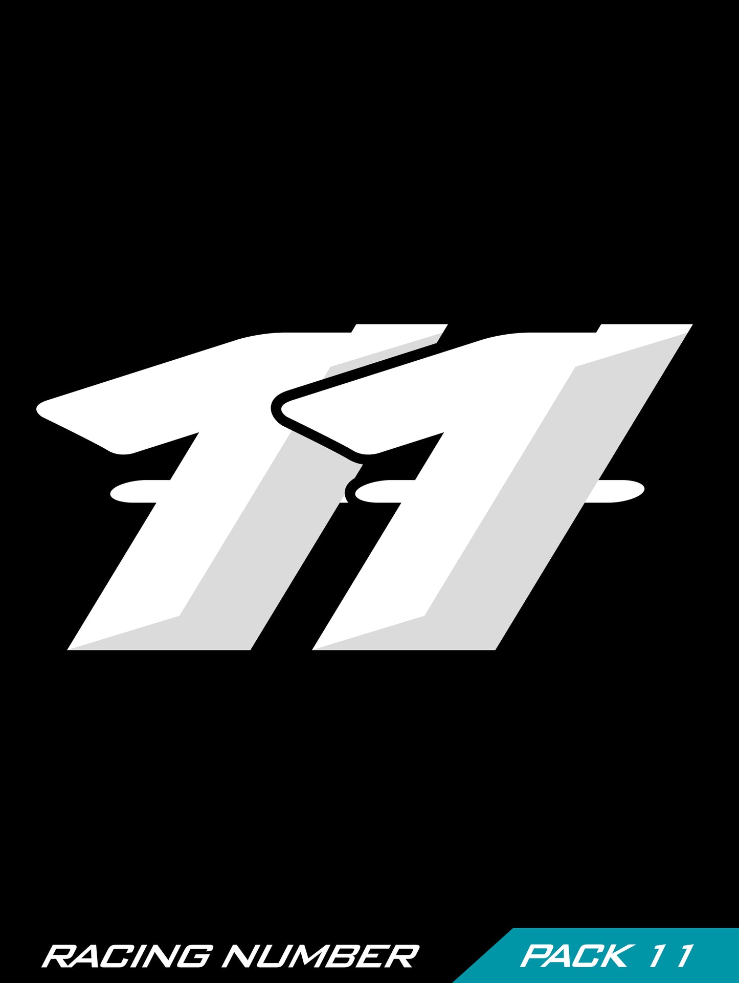 RACING NUMBER PACK 11