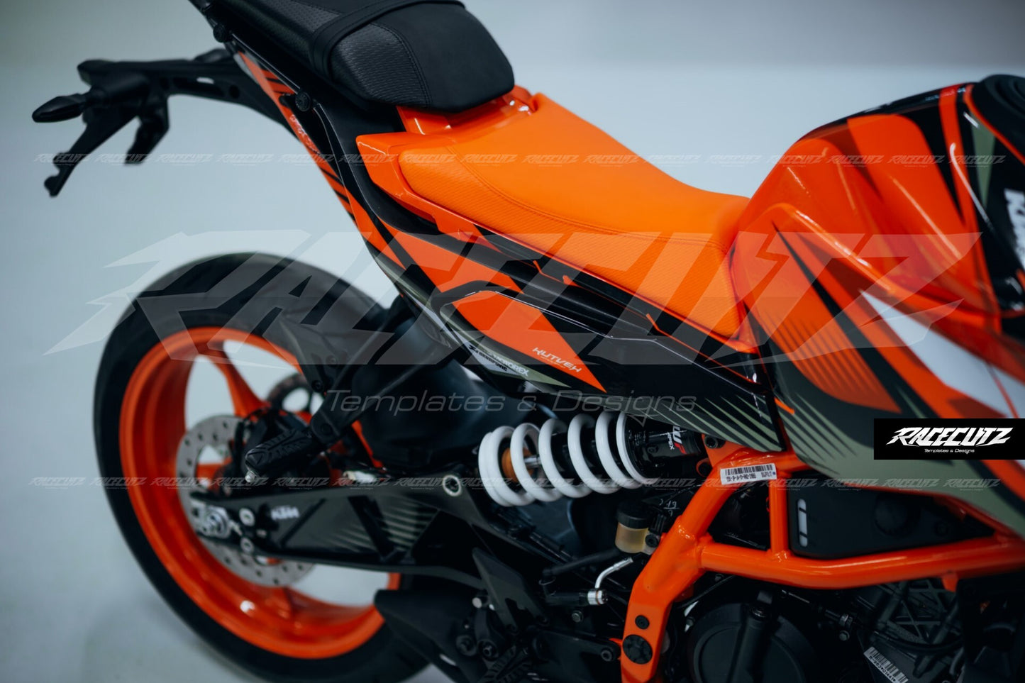 KTM DUKE 125 2024-2025 TEMPLATE