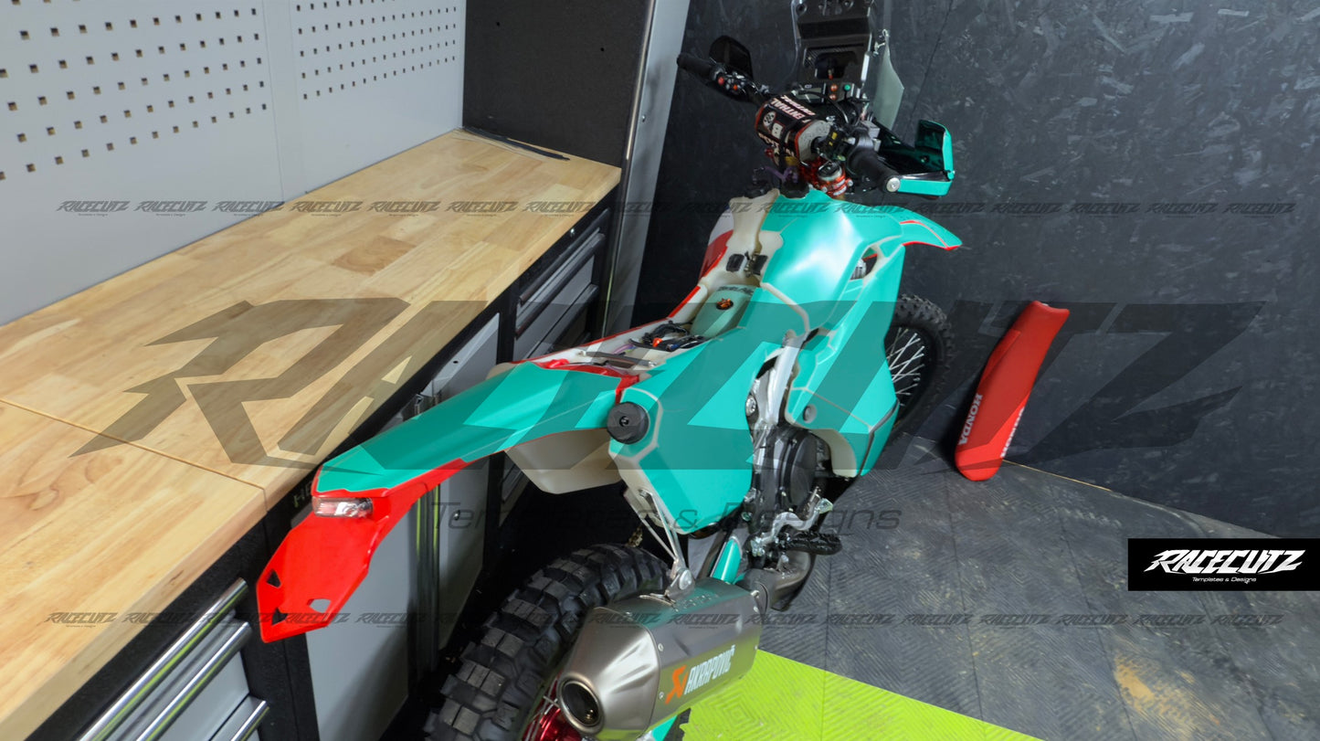 HONDA CRF450RX RALLY 2025 TEMPLATE