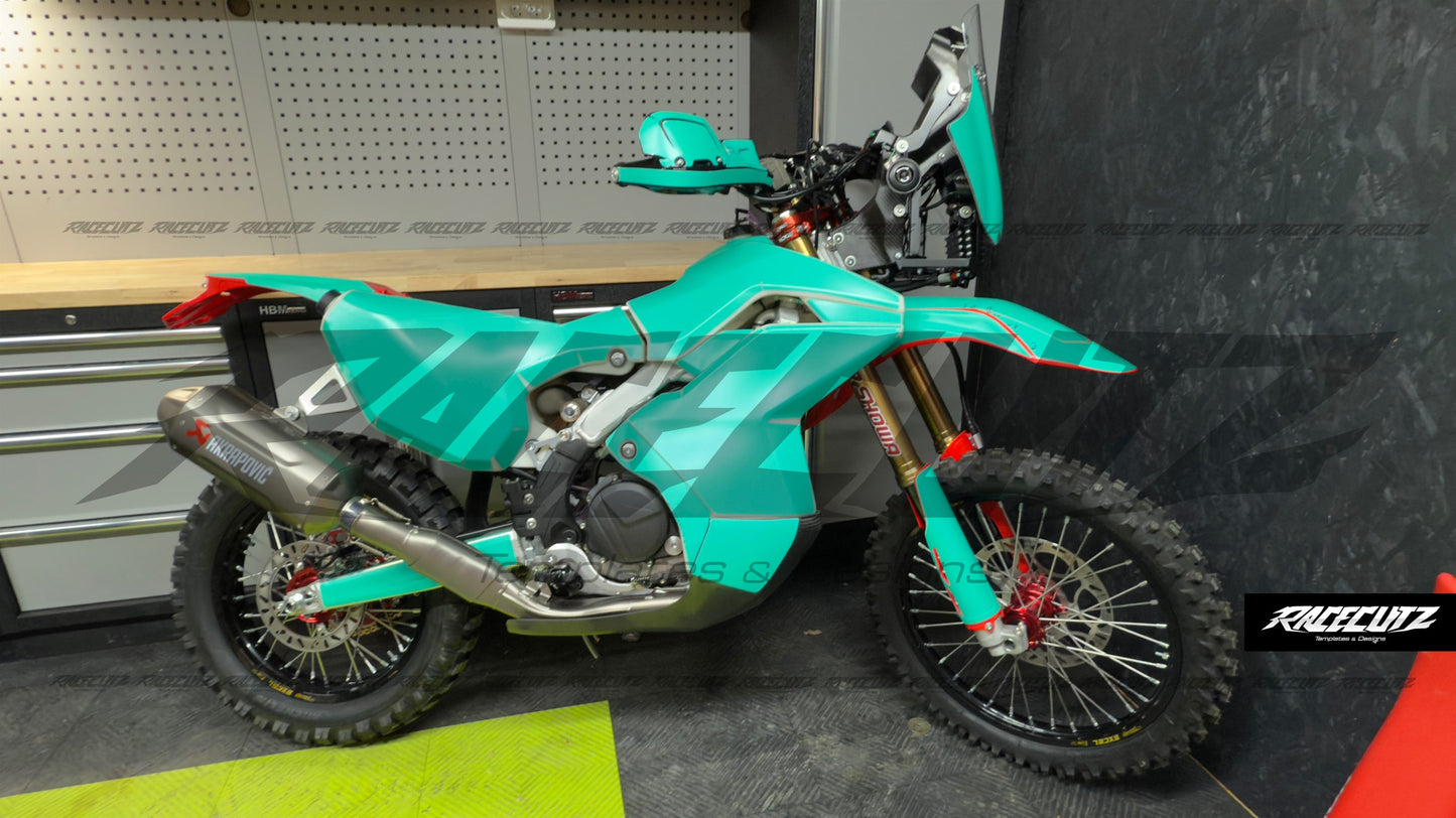 HONDA CRF450RX RALLY 2025 TEMPLATE