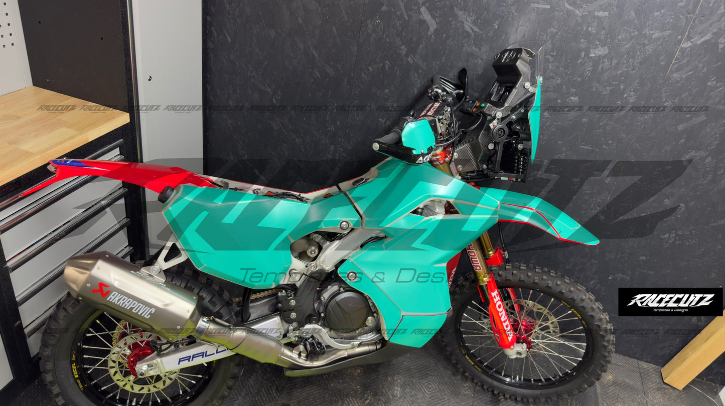 HONDA CRF450RX RALLY 2025 TEMPLATE