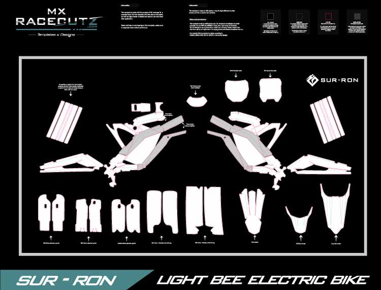 SURRON TEMPLATES – RaceCutz