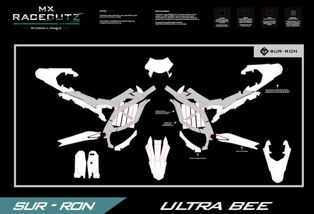 SURRON ULTRA BEE TEMPLATE