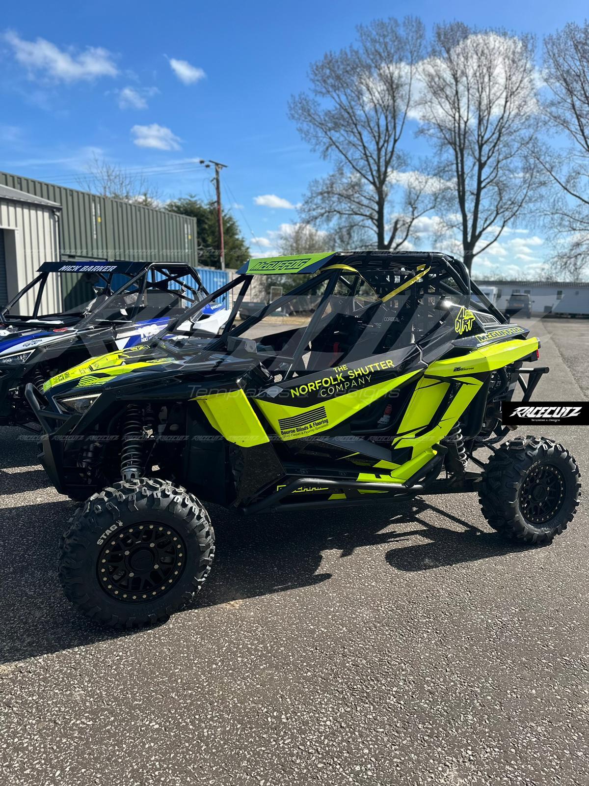 POLARIS RZR PRO XP & TURBO R & PRO R 2020-2024 TEMPLATE