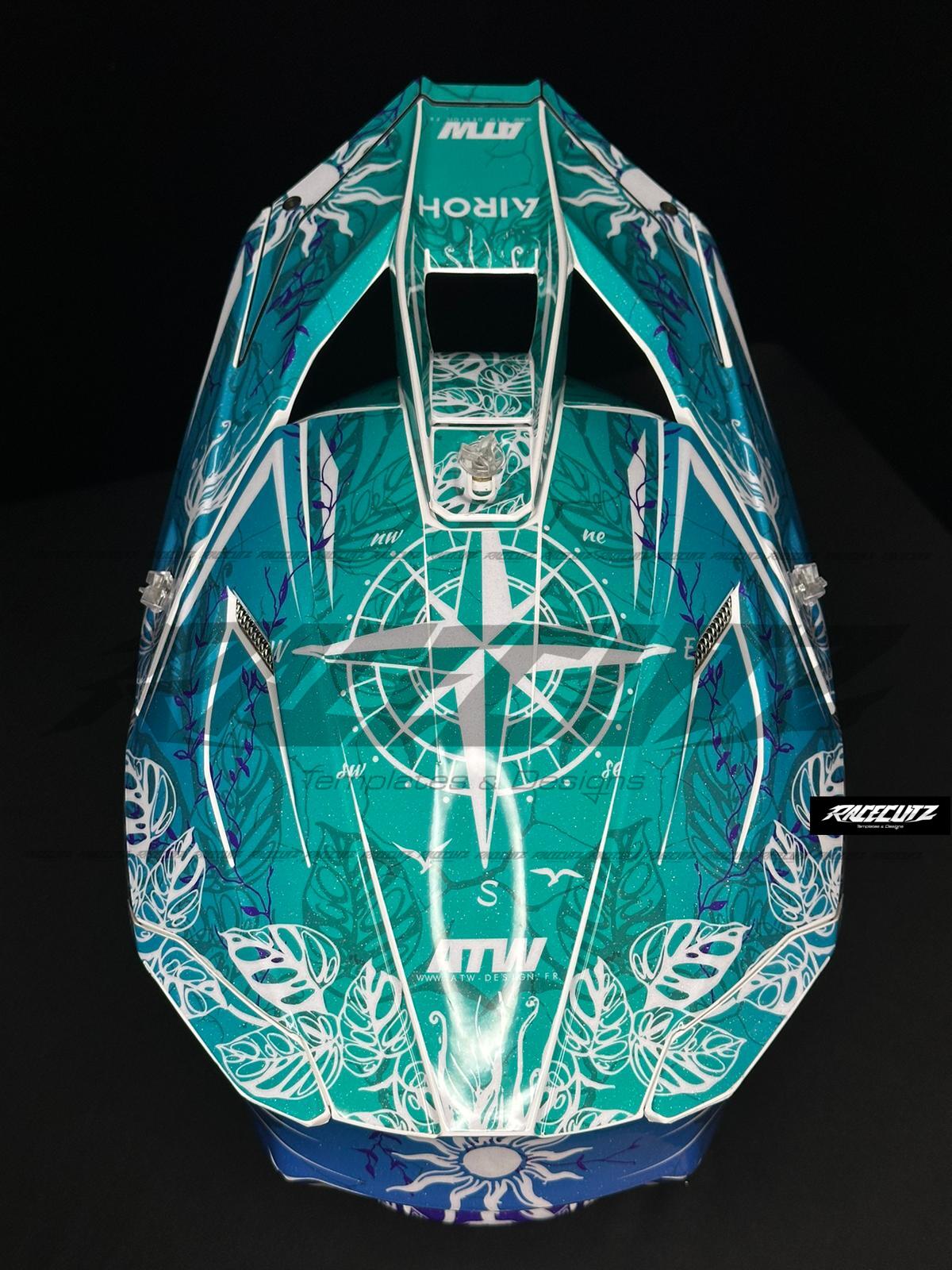 AIROH TWIST 3 - SIZE LARGE & XLARGE & XXLARGE TEMPLATE