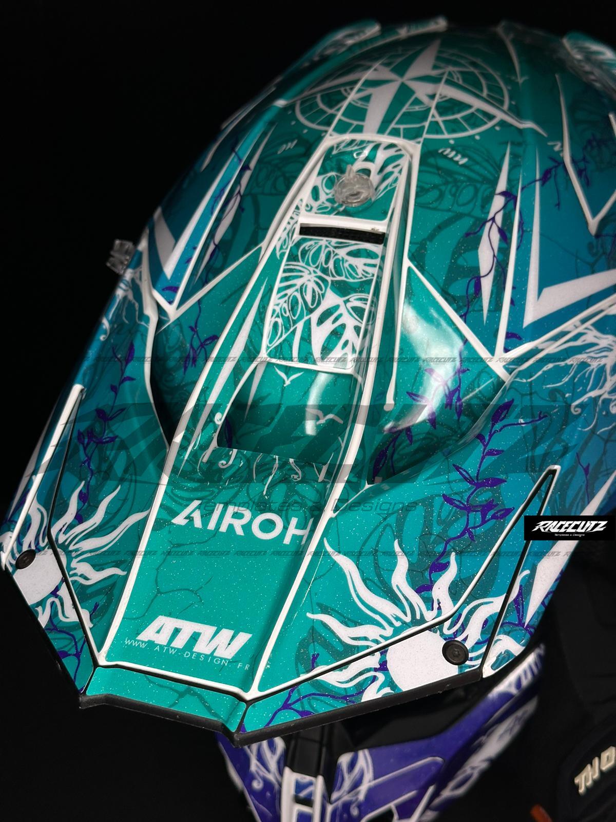 AIROH TWIST 3 - SIZE LARGE & XLARGE & XXLARGE TEMPLATE