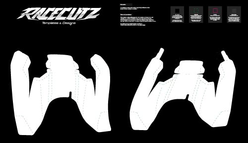 YAMAHA YZ250F 2024-2026 & YZ450F 2023-2026 - CYCRA VENTET AIR FILTER COVER TEMPLATE