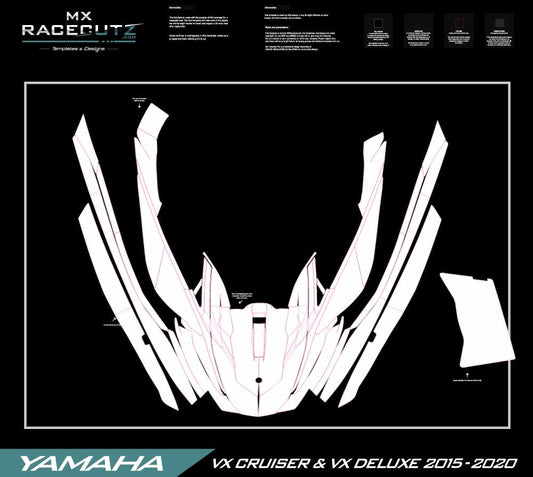 Yamaha VX CRUISER & DELUXE 2015-2020 TEMPLATE