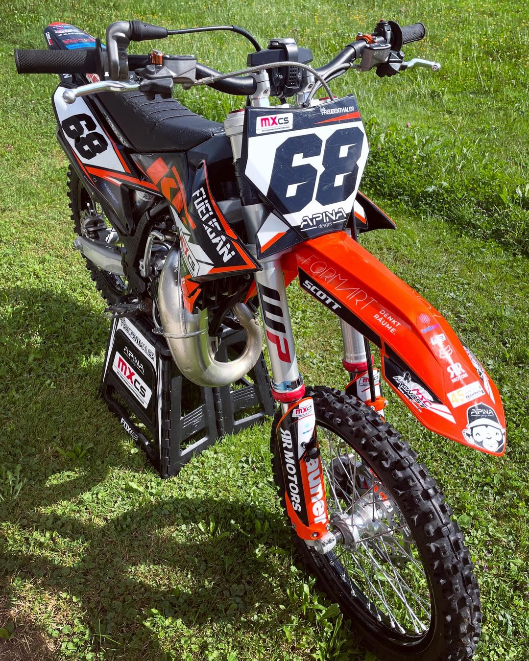 KTM SX 85 2025+ TEMPLATE