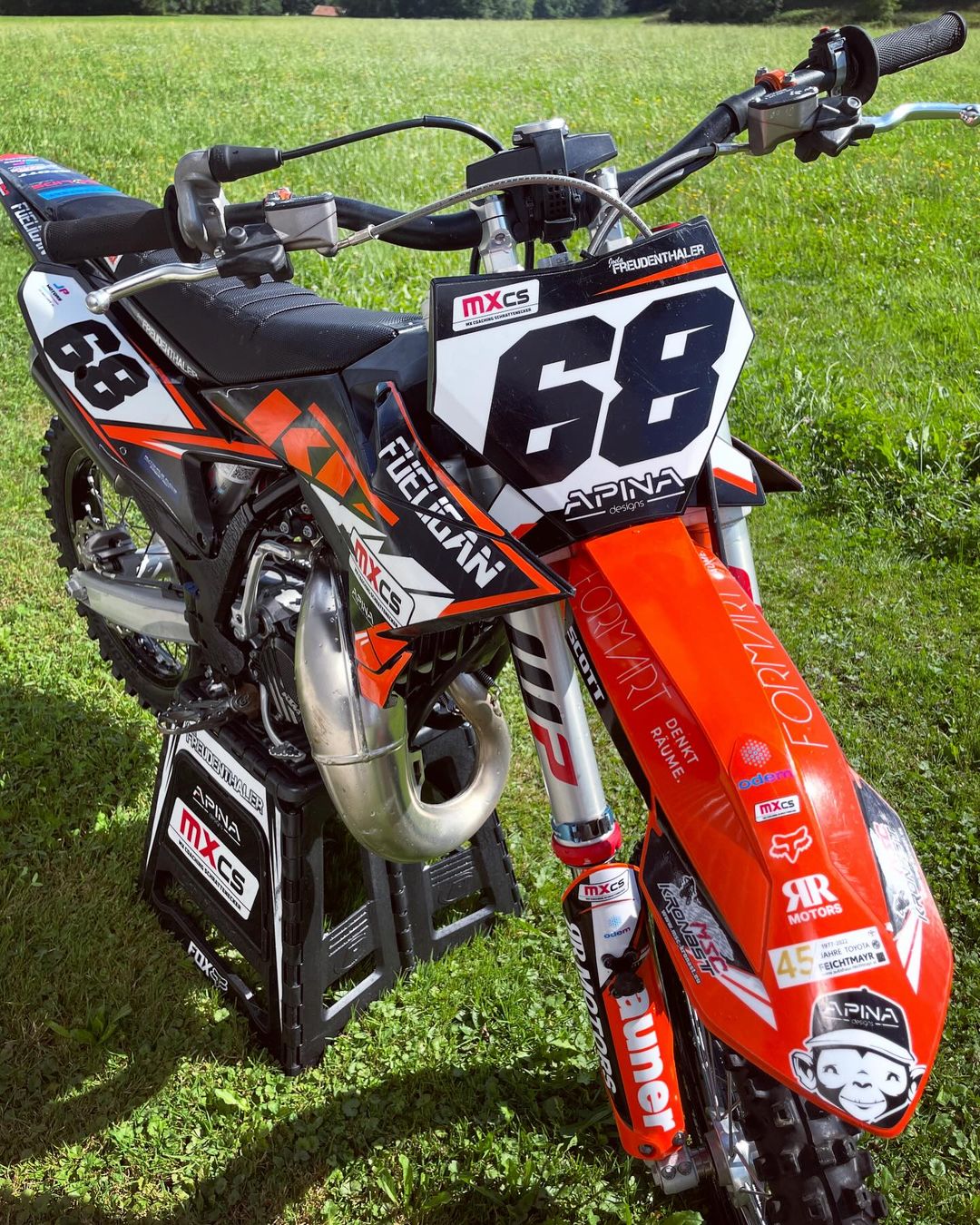 KTM SX 85 2025+ TEMPLATE