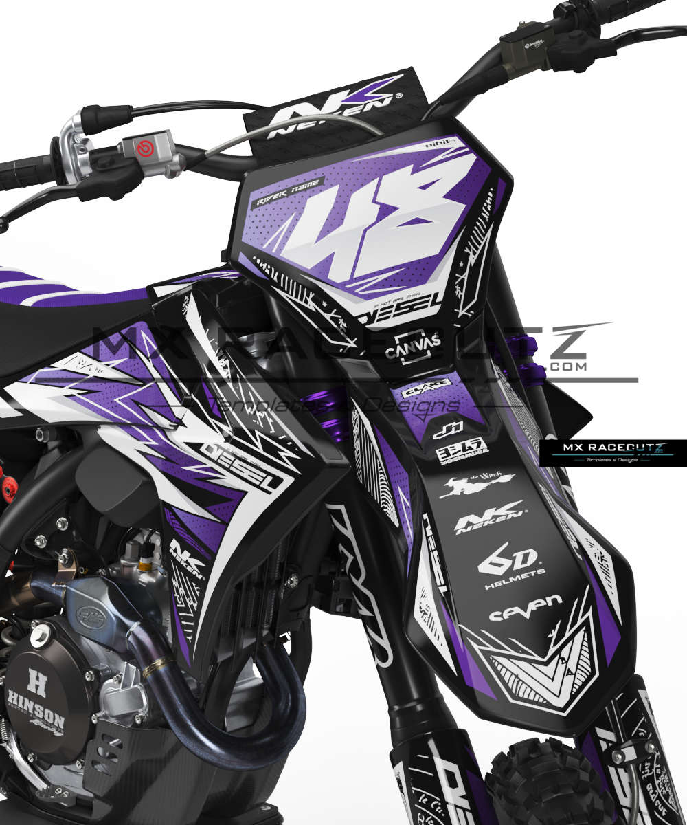 RACING NUMBER PACK 6